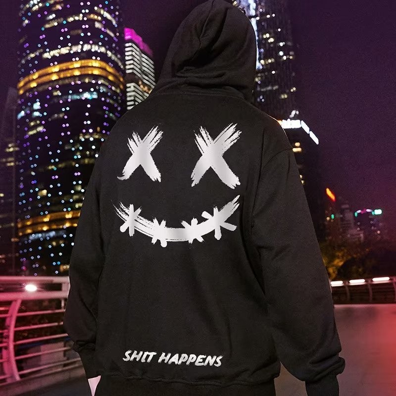 Motorcycle Gear Hoodie - M-8XL Men Oversized Pullover Hoodie Fashion