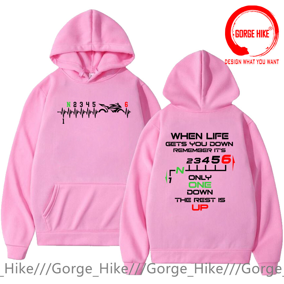 1N23456 Motorcycle Gear Shift  - Motorcycle Gear Hoodie 评论和价格