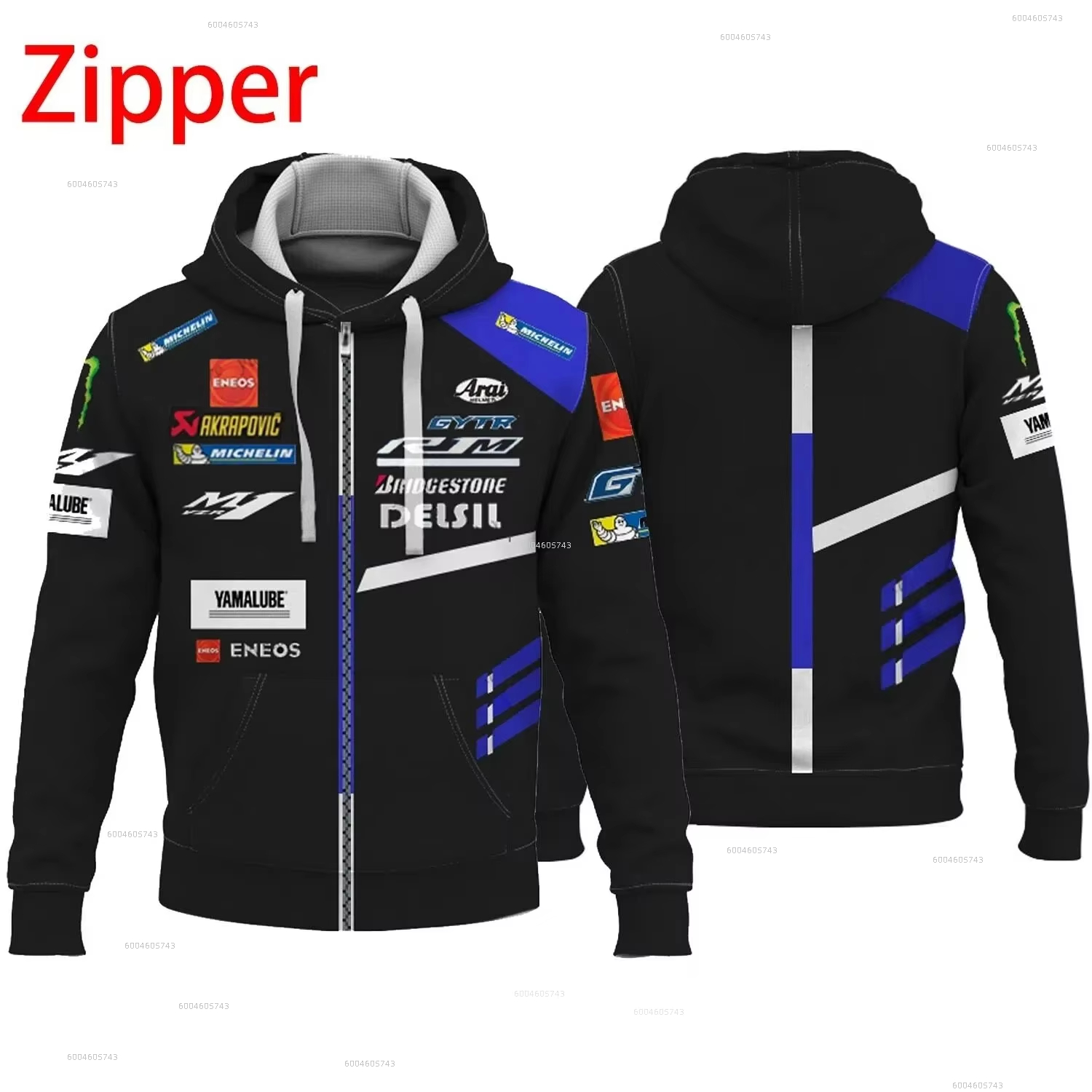 Yamaha M1 Racing Suit Men's 3D - Motorcycle Gear Hoodie 评论和价格