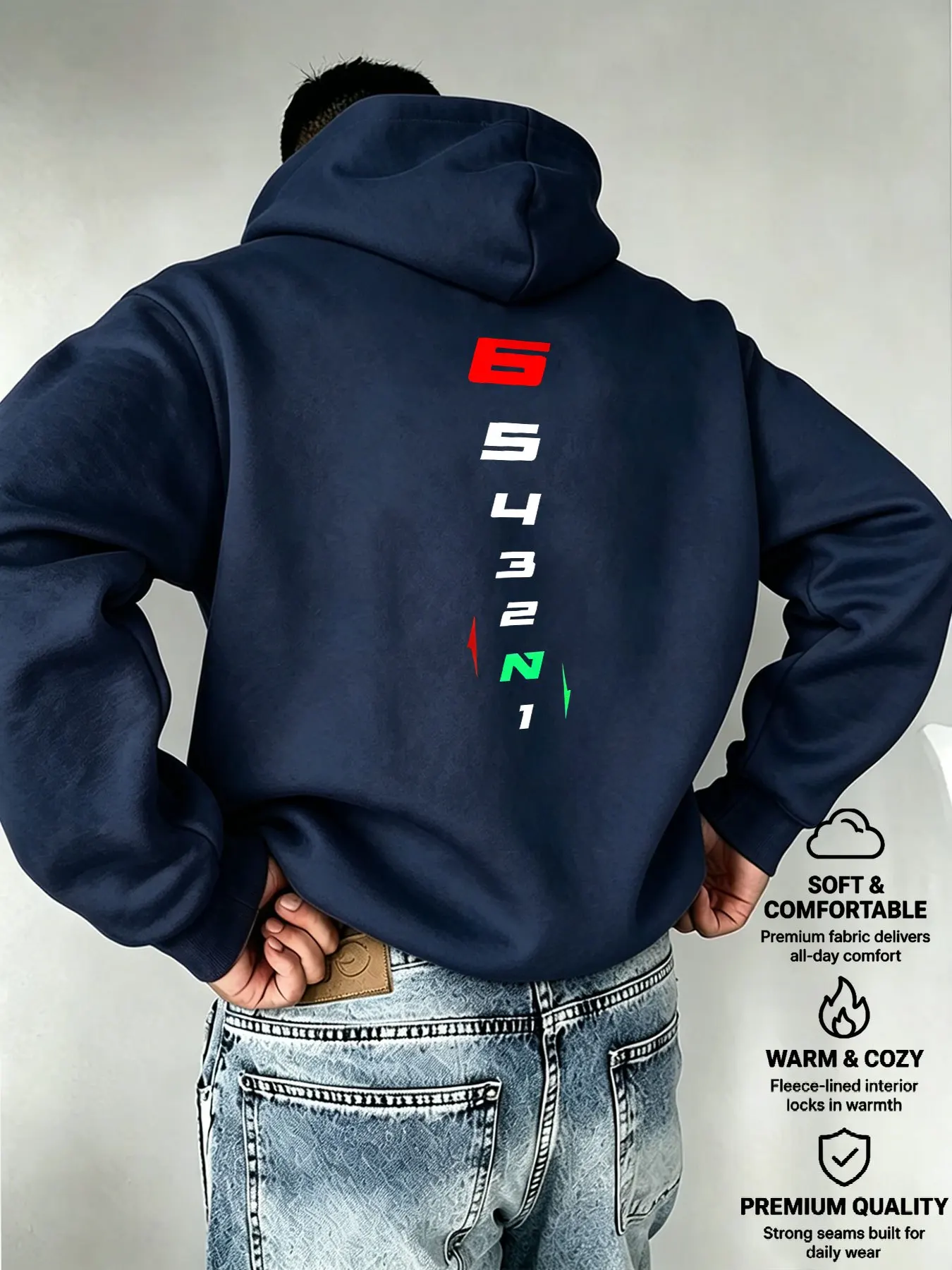 Men Hoodie Racing Gear Number  - Motorcycle Gear Hoodie 评论和价格