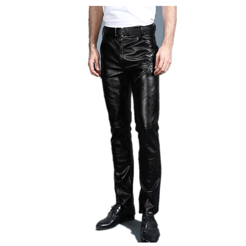 Youth Men's Genuine Leather Pa - Motorcycle Gear Mens 评论和价格