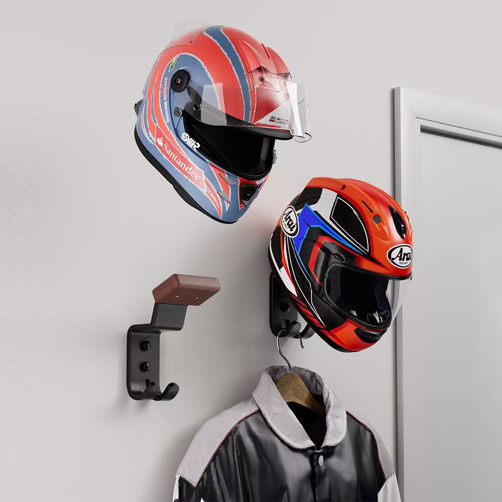 Generic Helmet Holder Wall Mou - Motorcycle Gear Garage Storage 评论和价格
