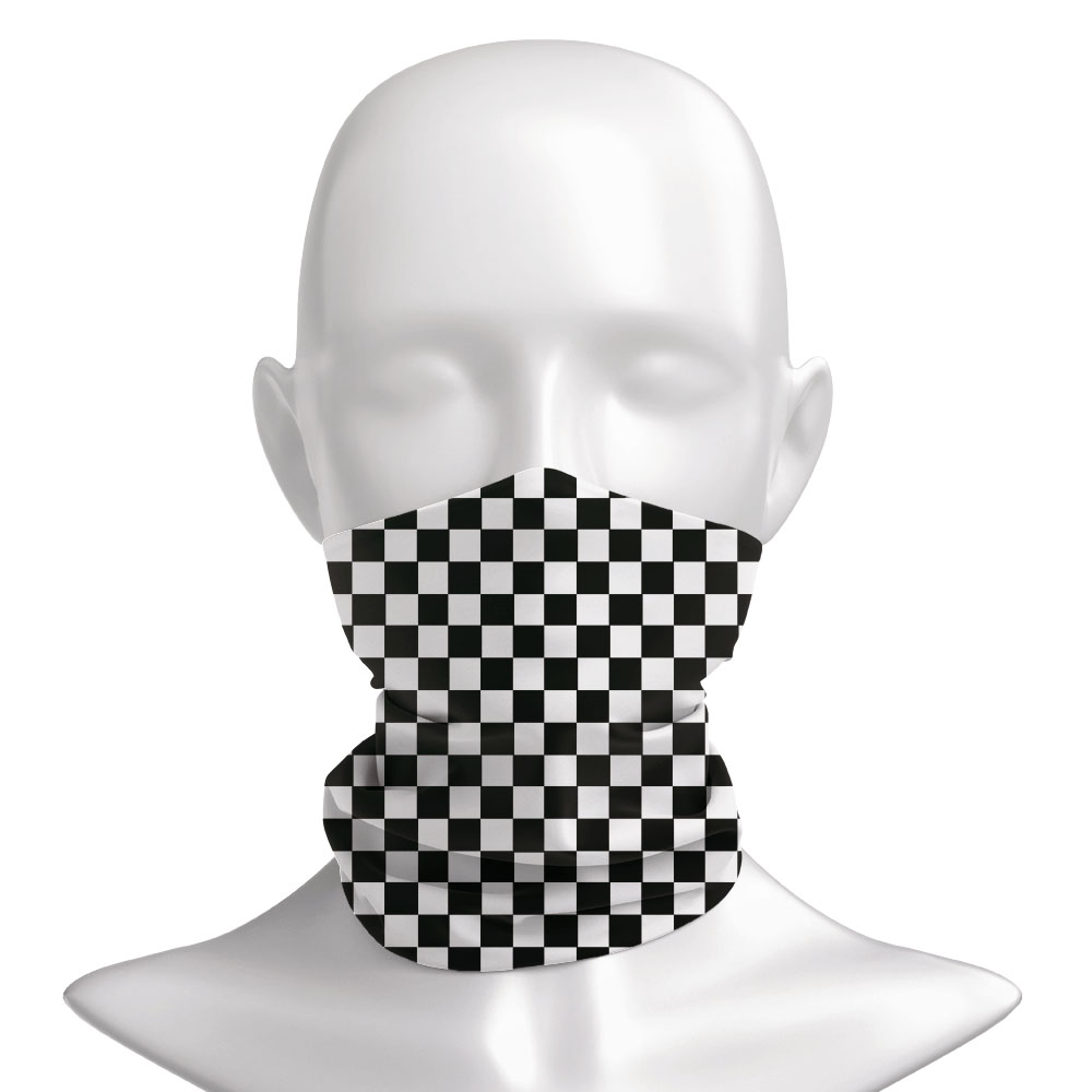 Plaid Pattern Headband Outdoor - Motorcycle Gear Mens 评论和价格