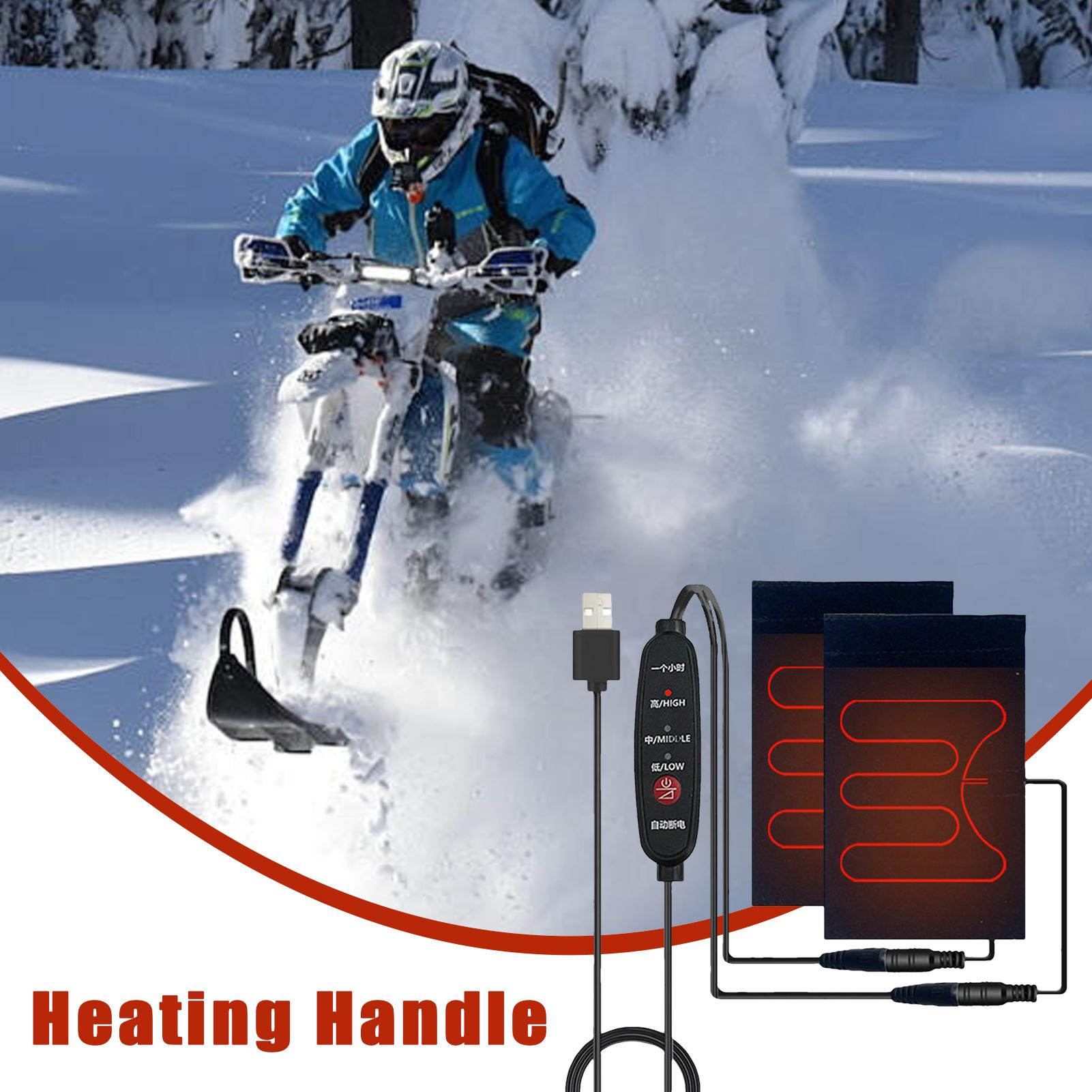 Heated Grip Cover 5V Heated Mo - Motorcycle Gear Protection Levels 评论和价格