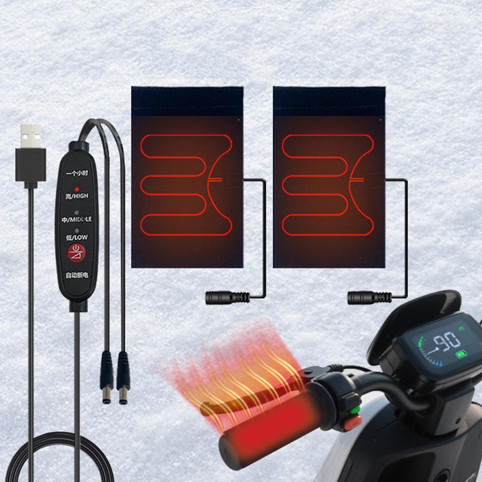 Heated Grip Cover 5V Heated Mo - Motorcycle Gear Protection Levels 评论和价格