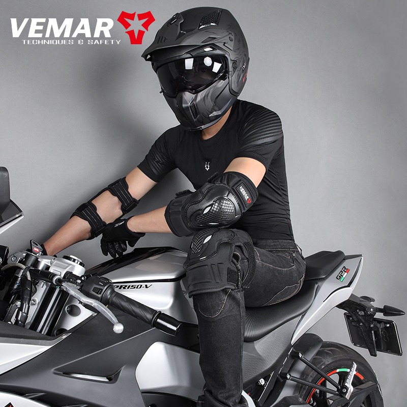 4Pcs Motorcycle Knee Elbow Pad - Motorcycle Gear Mens 评论和价格