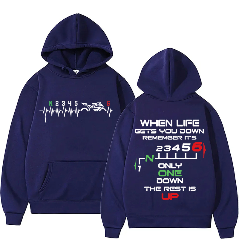 New 1N23456 Motorcycle Team Bi - Motorcycle Gear Hoodie 评论和价格