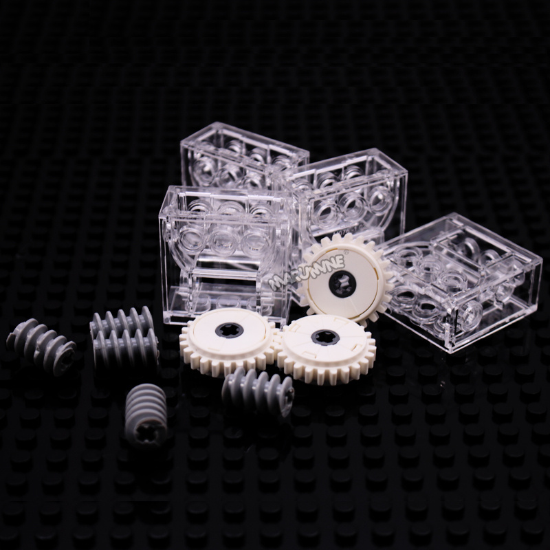 Marumine Gear Box MOC Building - Motorcycle Gear Garage Storage 评论和价格