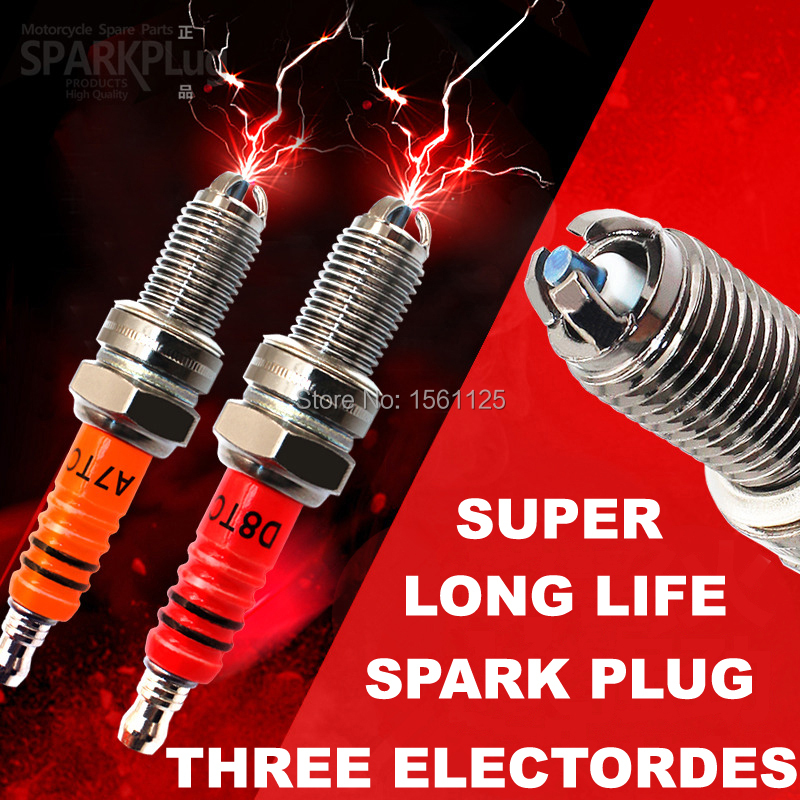 1 2 PCS Three-electrode Super  - Ngk Spark Plug Laser Iridium 评论和价格