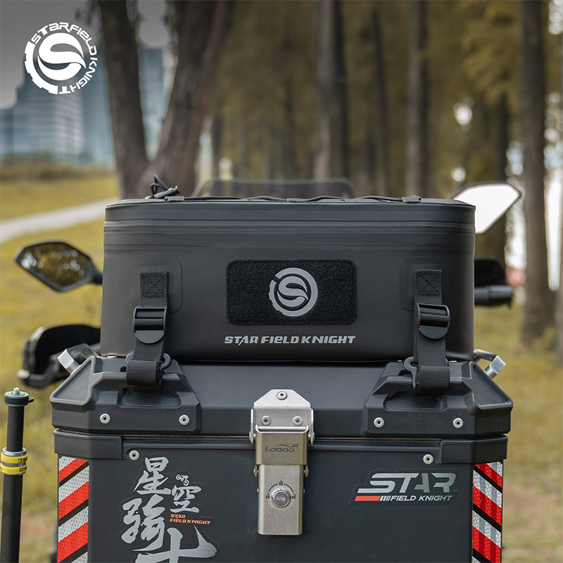 SFK Universal 13L Black Motorc - Motorcycle Gear Garage Storage 评论和价格