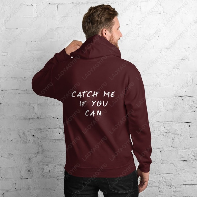 Catch Me If You Can Hoodie Men - Motorcycle Gear Hoodie 评论和价格