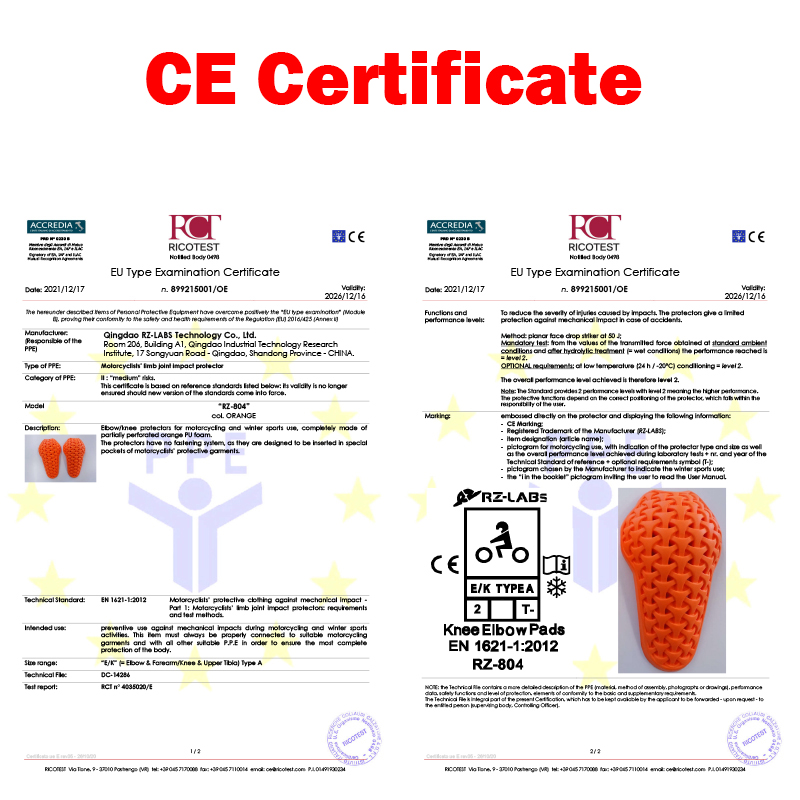 New CE Level 2 Certified Motor - Motorcycle Gear Protection Levels 评论和价格