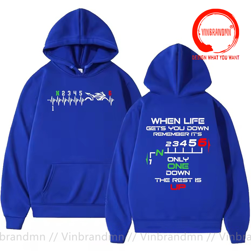 1N23456 Motorcycle Gear Shift  - Motorcycle Gear Hoodie 评论和价格