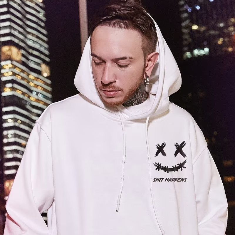 M-8XL Men Oversized Pullover H - Motorcycle Gear Hoodie 评论和价格