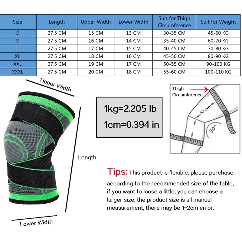 1 Pcs Knee Pads Braces Sports  - Knee Guard Hard 评论和价格