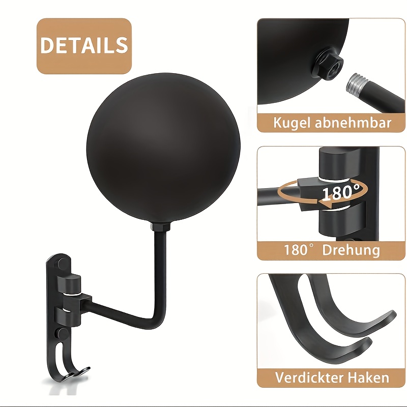 180° Rotary Motorcycle Helmet  - Motorcycle Gear Garage Storage 评论和价格